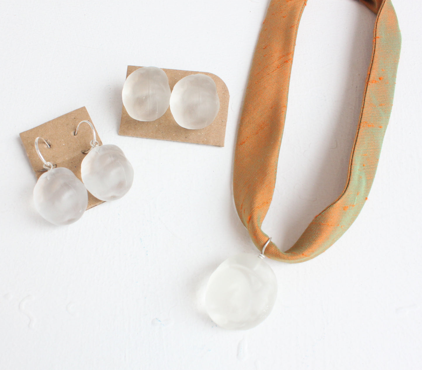 Grace Richardson: Resin Conker Earrings