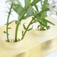 Moss duo: Resin flower arrangement base