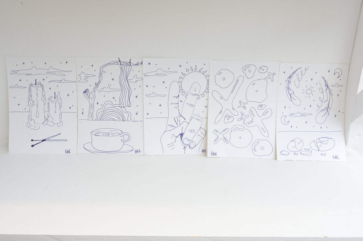 Benjamin Arthur Brown: Daily drawings