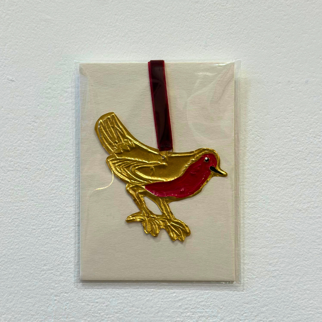 Megan Fatharly: Embossed Ornaments
