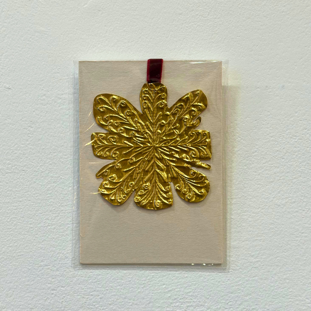 Megan Fatharly: Embossed Ornaments