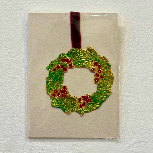 Megan Fatharly: Embossed Ornaments