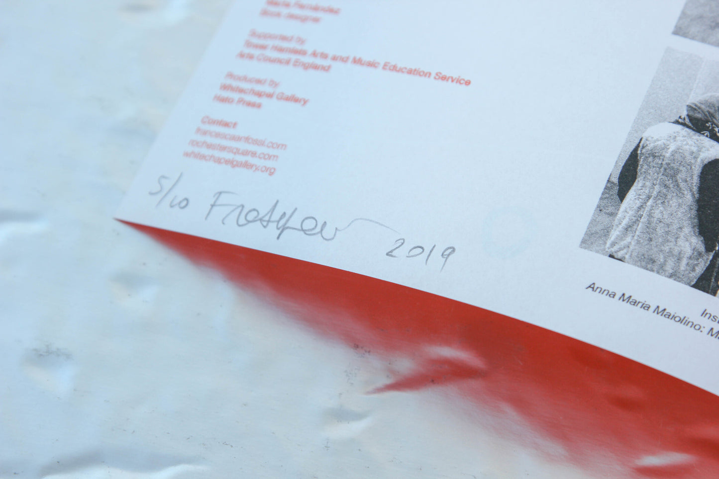 Francesca Anfossi: Recipes for a Book