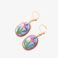 Hannah Lim: Oval Orchid Earrings